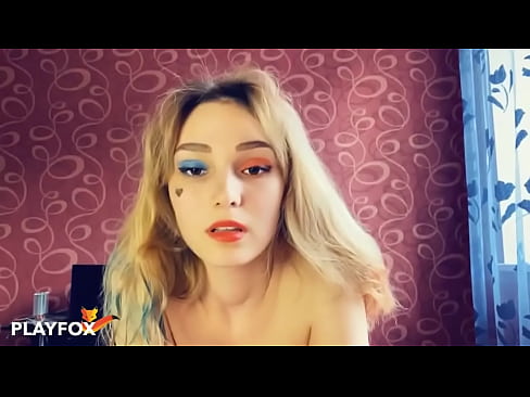 ❤️ Errealitate birtualeko betaurreko magikoek Harley Quinnekin sexua eman zidaten ️❌ Sluts gugan